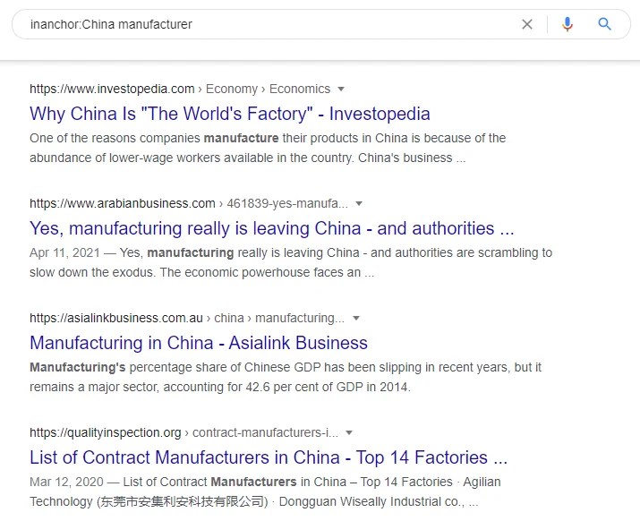 inanchorChina manufacturer 的搜索结果
